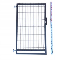 Furtka 160cm antracyt grafit Panelowa RAL7016 ogrodzeniowa 163cm