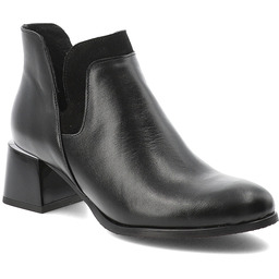 Armodo Czarne Botki Eleganckie Obuwie Damskie