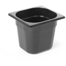 Pojemnik GN 1/6 z czarnego poliwęglanu 150mm