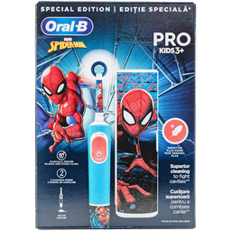 ORAL-B Vitality Pro Kids 3+ Spiderman Szczoteczka elektryczna