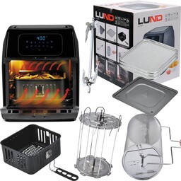 Frytkownica beztłuszczowa Lund 67590 1800 W 12 l