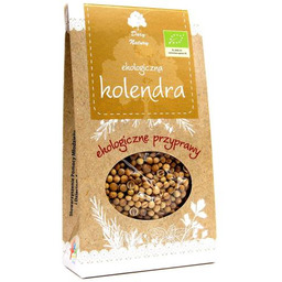 Kolendra ziarno 30g BIO Dary Natury