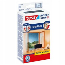 TESA Moskitiera do okien COMFORT 1,2mx2,4m czarna