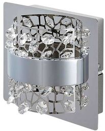 Lucande - Neelie LEDLampa Ścienna Chrome