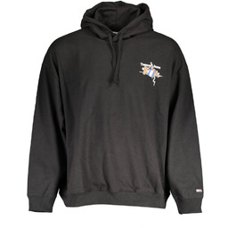 BLUZA TOMMY HILFIGER BEZ ZAMKA CZARNA MĘSKA