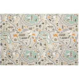 Dywan Dla Dzieci Pastel Uliczki Droga Domki Styl