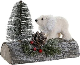 Figura dekoracyjna Dkd Home Decor Poliester Niedźwiedź (21