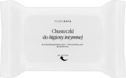 Your KAYA, chusteczki nawilżane do higieny intymnej, 20