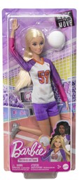 Barbie, Bądź kim chcesz, lalka, siatkarka, Hkt72