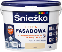 Farba fasadowa Extra beżowy 10 l Śnieżka