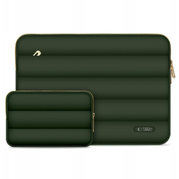 Tech-Protect Puffy Etui do Laptopa 13-14 Cali, Zielone