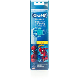 ORAL-B PRO Kids 3+ Spiderman Końcówki do szczoteczki