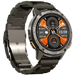 Pancerny Smartwatch Maxcom FW110 Titan Chronos Czarny Amoled