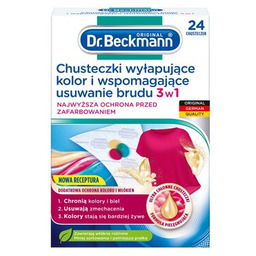 DR BECKMANN Chusteczki do prania Wyłapujące kolor