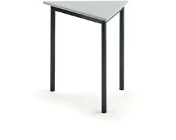 Stół SONITUS TRIANGEL, 800x700x720 mm, laminat HPL szary,