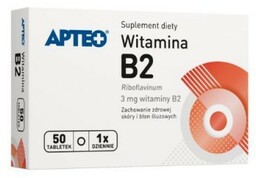 APTEO Witamina B2 3mg, 50 tabletek