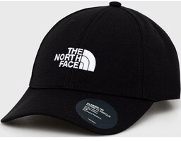 The North Face czapka kolor czarny z aplikacją