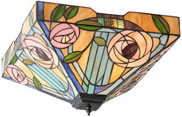 Lampa sufitowa Willow 70698 Interiors Tiffany do przedpokoju