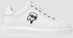 KARL LAGERFELD Białe sneakersy Karl Nft Lo Lace