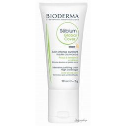 BIODERMA - Sebium Global Cover - Koloryzujący krem