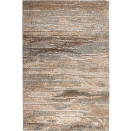 Dywan nowoczesny Country ombre pasy beżowo-turkusowy