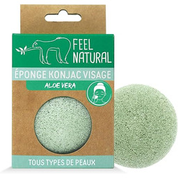 Konjac Face Aloe Vera Gąbka - Feel natural