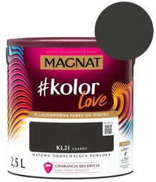 MAGNAT Farba #kolorLove KL21 czarny 2,5L