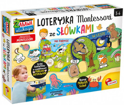 Lisciani, Gra Montessori Loteryjka ze słówkami