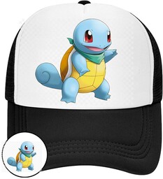 CZAPKA Z DASZKIEM POKEMON PIKACHU DLA DZIECI SIATKA