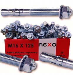 Kotwa Stalowa Ekspresowa Wbijana Do Betonu M16x125 25