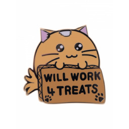 Przypinka Fuzzballs - Whisky Will Work 4 Treats