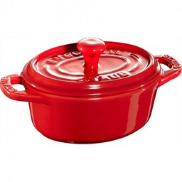 Staub Mini Cocotte Owalny 200 Ml, Czerwony Gift