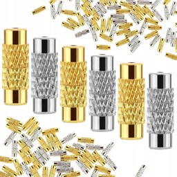 ZAPIĘCIE ZAPIĘCIA DO BRANSOLETEK ŁAŃCUSZKÓW SREBRNE ZŁOTE ZESTAW