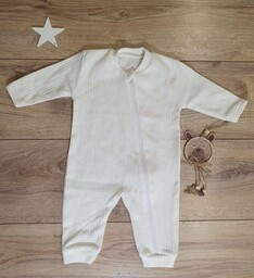 Mamatti Pajac bez stopek PSAG003 ecru