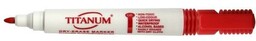 Marker do tablic Titanum 71060 71061, Kolor: Czerwony