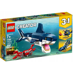 Lego Creator 31088 Morskie stworzenia. Zestwa 3W1 Rekin,