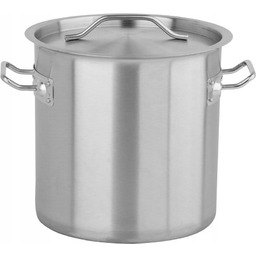 Garnek wysoki z pokrywą 12l 25x25 Yato YG-00012