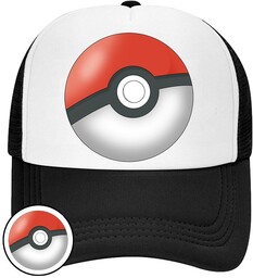 CZAPKA Z DASZKIEM POKEMON PIKACHU DLA DZIECI SIATKA