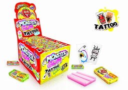 JOHNY BEE MONSTER GUM + TATTOO GUMA