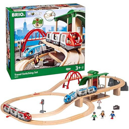 Brio 63351200 Pociąg Osobowy Z Dworcem (63351200) Bezpieczna