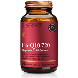 DOCTOR LIFE_Co-Q10 720 Bergamota & Sok Granatu suplement