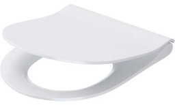 CERSANIT Deska sedesowa ZEN CITY OVAL SLIM duroplast