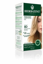 Farba do włosów Herbatint, JASNY ZŁOTY BLOND, seria