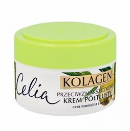 CELIA Kolagen Przeciwzmarszczkowy krem półtłusty do cery normalnej