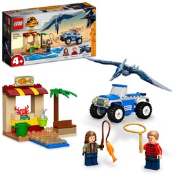 LEGO Jurassic World, klocki, klocki, Pościg za pteranodonem,