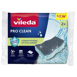 VILEDA Zmywak kuchenny Pro Clean Viscose (2 sztuki)