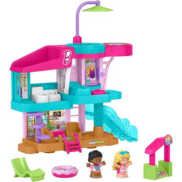 Fisher-Price Little People Barbie Domek Malibu Zestaw