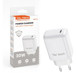 Teltech Ładowarka sieciowa TYP-C 30W biały TCH-04