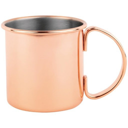 Olympia Metalowy kubek 500ml miedziany I Olympia