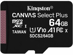 KINGSTON Karta pamięci Canvas Select Plus microSDXC 64GB